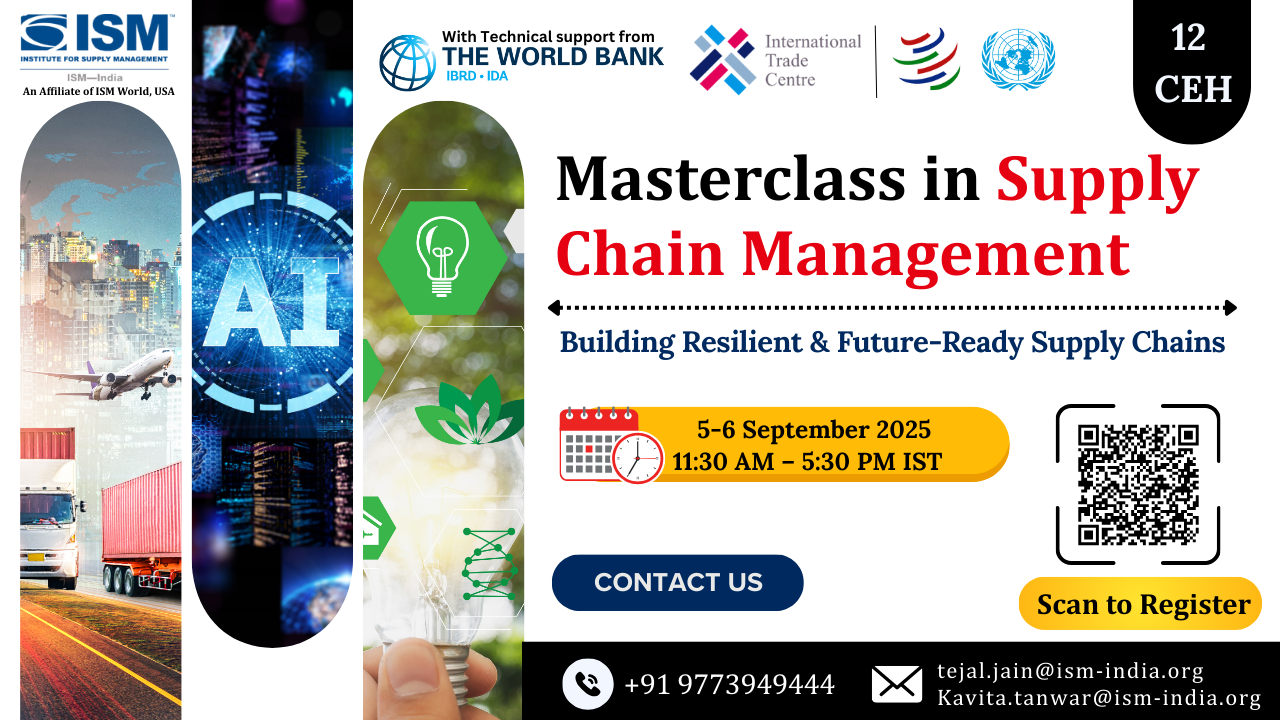 Masterclass in Supply Chain Management