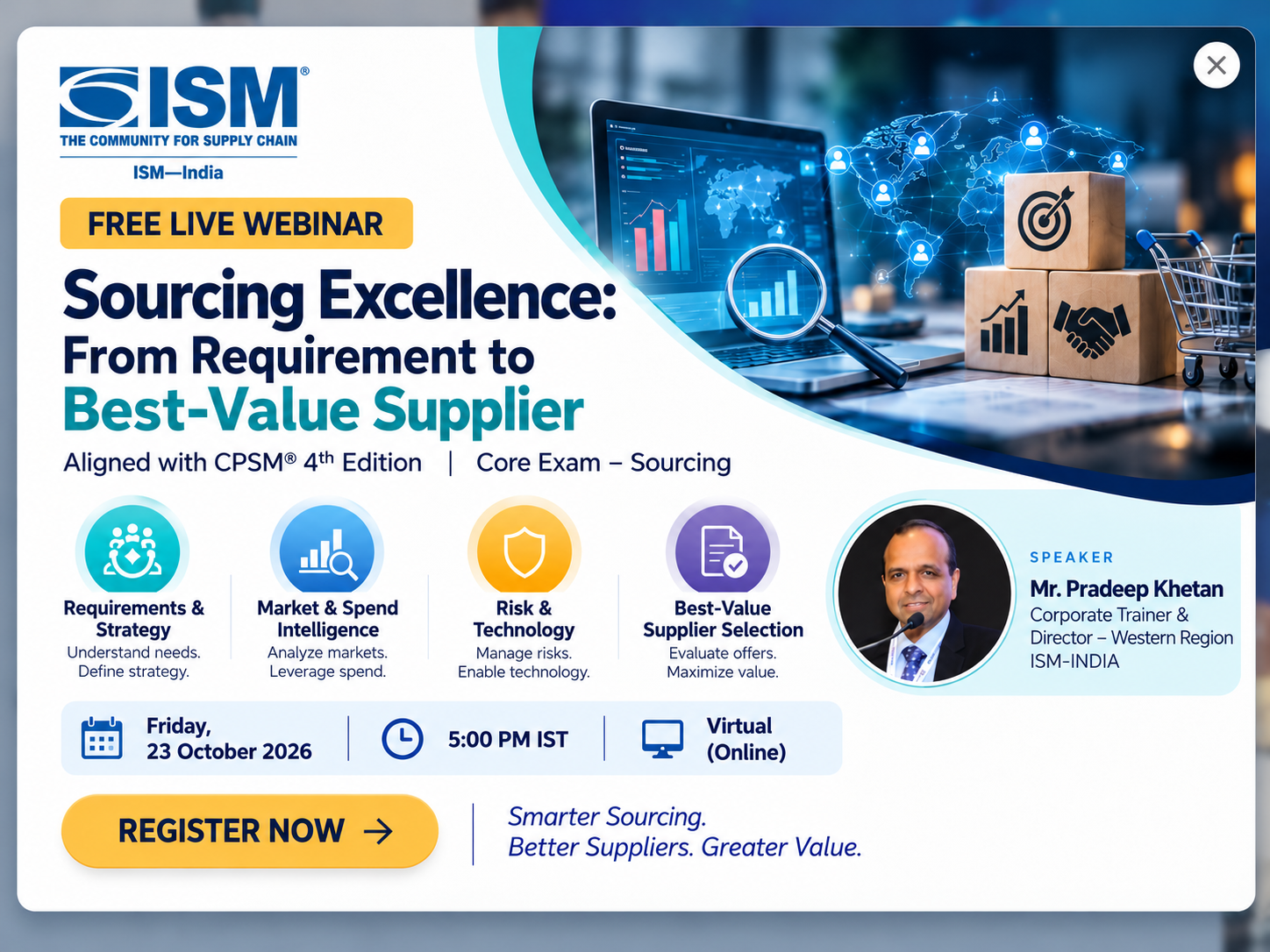 Sourcing Excellence: From Requirement to Best-Value Supplier